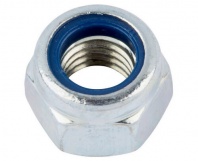 Гайка самоконтрящаяся с нейлоновым кольцом 6924 (M 16x1,5) оцинк (50)